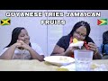 MY GUYANESE FRIEND TRIES JAMAICAN FRUITS FOR THE FIRST TIME