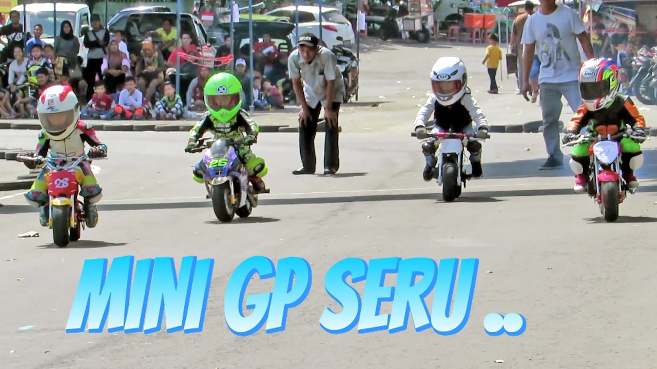 Anak Kecil Balap Motor Umur 3 10 Tahun Berani Ngebut Pocket Bike