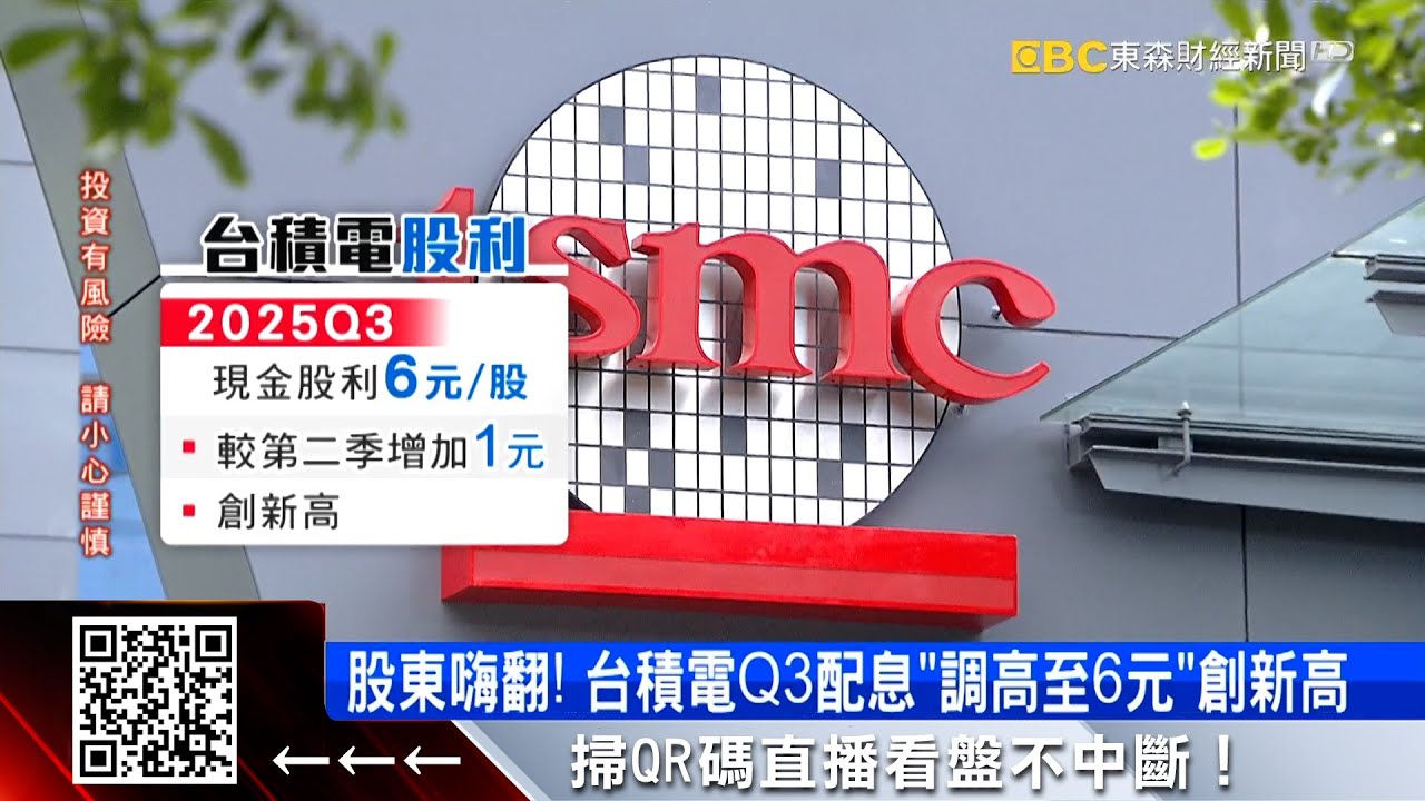 AI強助攻！台積電股利6元創高 PCB族群紅燈高掛 @57ETFN