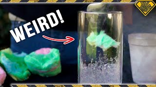 Cotton Candy acts WEIRD in Liquid Nitrogen! Check Out This TKOR Cotton Candy Liquid Nitrogen Trick!