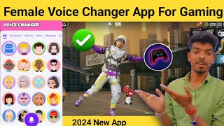 How to change male female voice in pubg*bgmi (part-10) | female voice changer app for online games screenshot 1