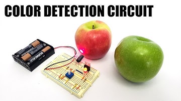 Simple Color Detection Circuit | Science Project