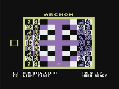 Archon: The Light and the Dark (C64 Longplay)