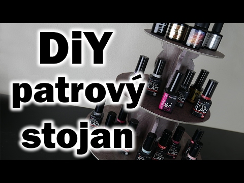 DiY třípatrový stojan // Patrový podnos //Stojan na laky na nehty