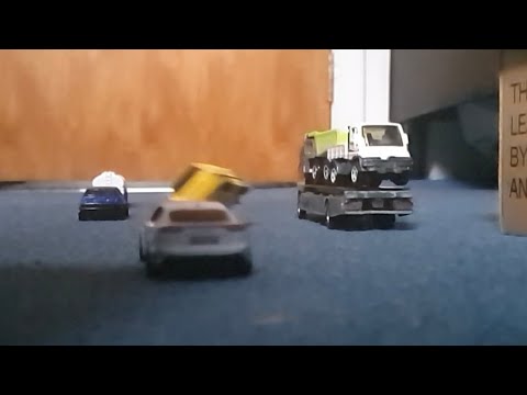 HOT WHEELS Car Crash  Stop Motion 