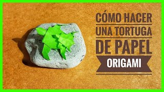Cómo hacer una tortuga de papel  - Origami