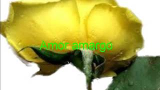 Video thumbnail of "Miriam Hernandez.  Amor amargo."