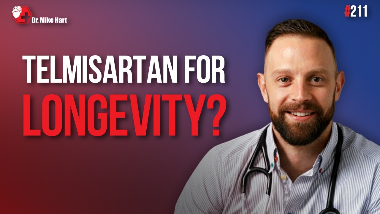 #211 Understanding the Anti-Aging Benefits of Telmisartan