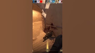 My bullet SLAPS his face 😂 #cs2 #csgo #gaming