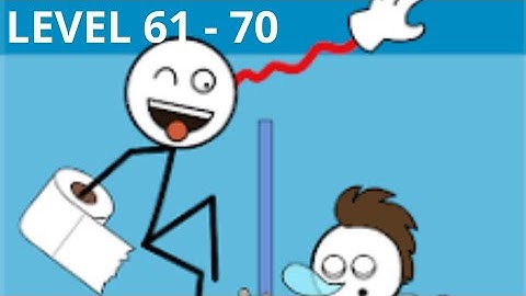 Super Swing Game - Level 61 to 70 Solution - Super Swing Puzzle Game - Gameplay Walkthrough