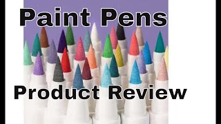 Review: Arrtx Acrylic Brush Markers : Testing Product and Varnish Application on Wood and Canvas screenshot 1