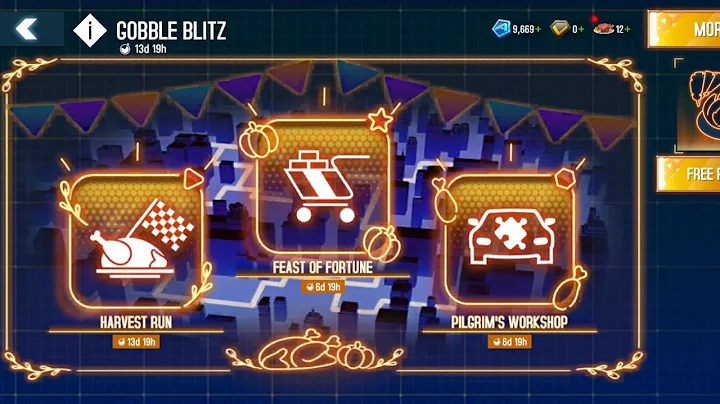 Gobble Blitz First look! 👾 Asphalt 8 New Special Event Gobble Blitz 🌟 Asphalt 8 Update 76 ⚡ #7EGOO