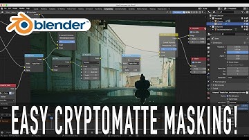 Blender Cryptomattes: A simple way to use matte data in Compositing (Quicktips!)