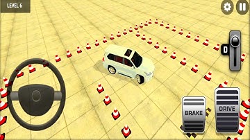 Prado Car Parking Gameplay Walkthrough Android ios Games Modern Car Game 🎮 😳