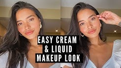 FULL FACE OF CREAM & LIQUID PRODUCTS! NO POWDERS! | NICOLE ELISE