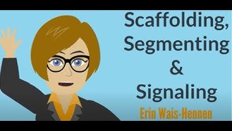 Scaffolding, Segmenting & Signaling TLF VIDEO