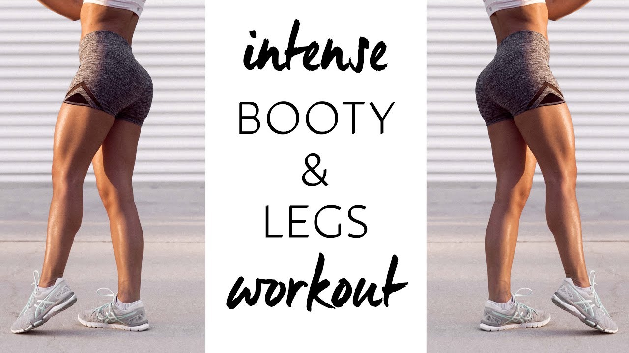 Booty And Legs Workout Only Lunges Vicky Justiz Youtube