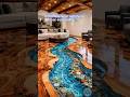 We Put a REAL River in This Floor! 🪵💧 #transformation