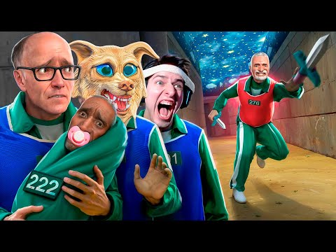 ПРЯТКИ в ИГРА В КАЛЬМАРА 3 в VR! ФЛЕЙЗИН, АНАТОХИЧ и ДРЫНДА в Garry’s Mod