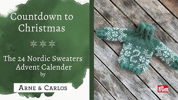 Christmas Countdown by ARNE & CARLOS and our 2021 Mini Nordic Sweaters Advent Calendar - 2.12