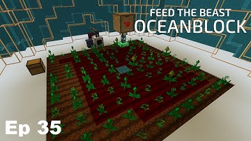 FTB Oceanblock 1.16.5 - Episode 35 Automated Watering Can