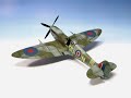 Supermarine Spitfire Mk.IXc Eduard 1/48 ww2 aircraft model - Part 2