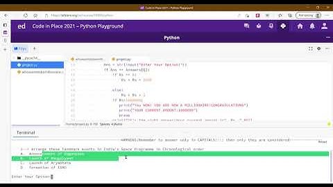 Code in Place 2021 – Python Playground / Python Mini Projects