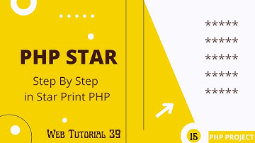 Square Pattern In PHP || Step By Step Star Print In PHP || Web Tutorial 39 || Star Print In PHP