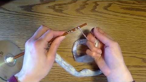 How To: Bottom Whirl Drop Spindle Leader