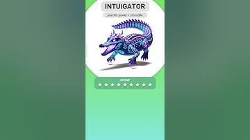 Psychic power + crocodile🔥| Animash - Animal Fusion #animash #shorts #youtubeshorts