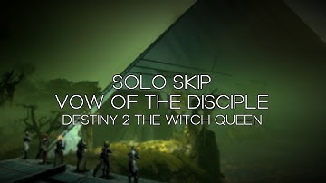 Vow of the Disciple - Solo Skip 1st Encounter to 2nd Encounter (Collection Instance) [Destiny 2]