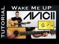 Avicii Wake Me Up de Avicii Tutorial guitarra español Como tocar guitar avicii