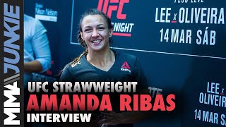 Amanda Ribas wants Paige VanZant on Dana White’s UFC island