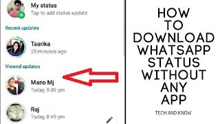 How to save / download whatsapp status pictures and videos screenshot 4