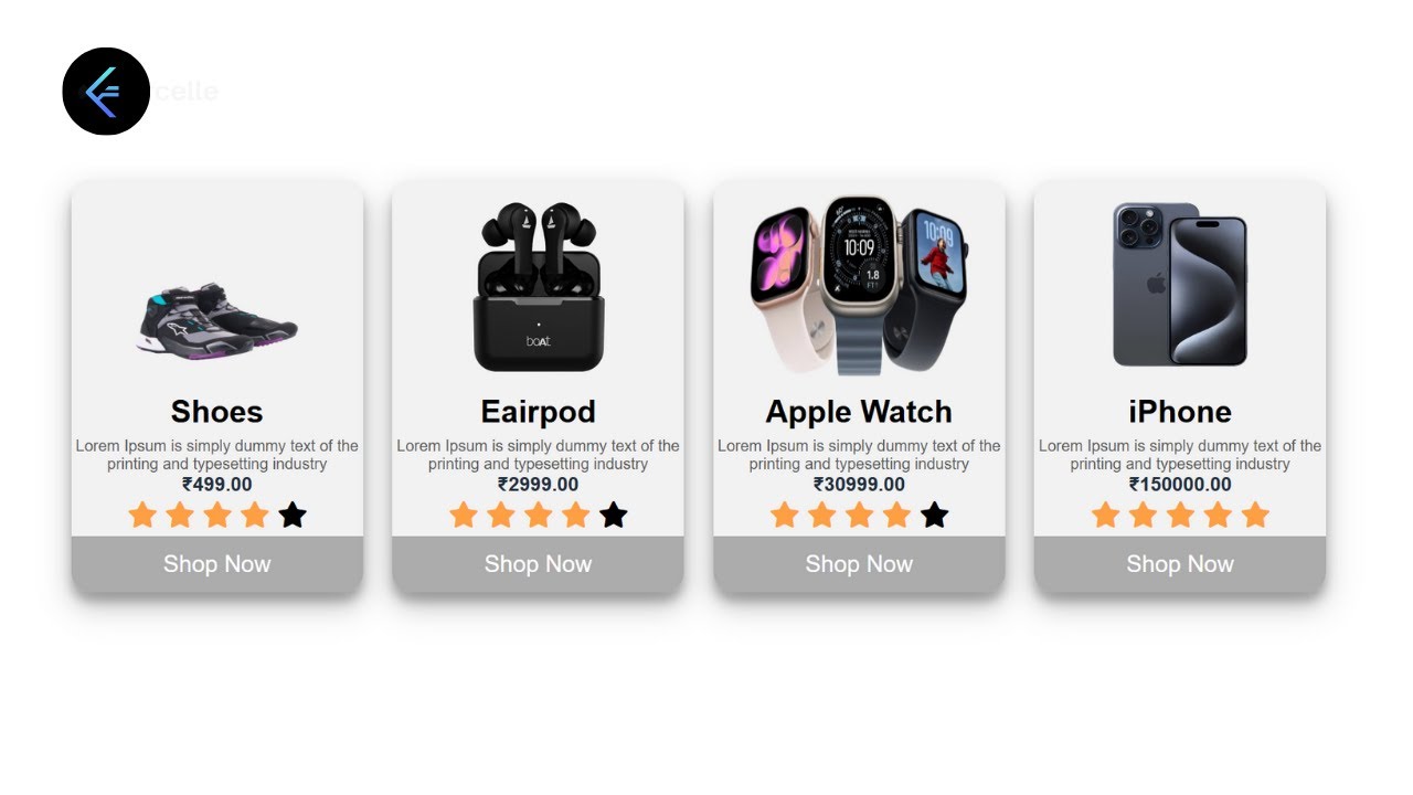 Responsive Product Card Using HTML CSS | E-Commerce UI