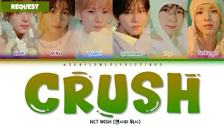 [SUB INDO] NCT WISH - 'CRUSH' LIRIK TERJEMAHAN