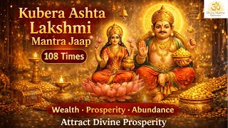 Powerful Kubera Ashta Lakshmi Mantra 108 Times Wealth, Success, Prosperity Divine Blessings