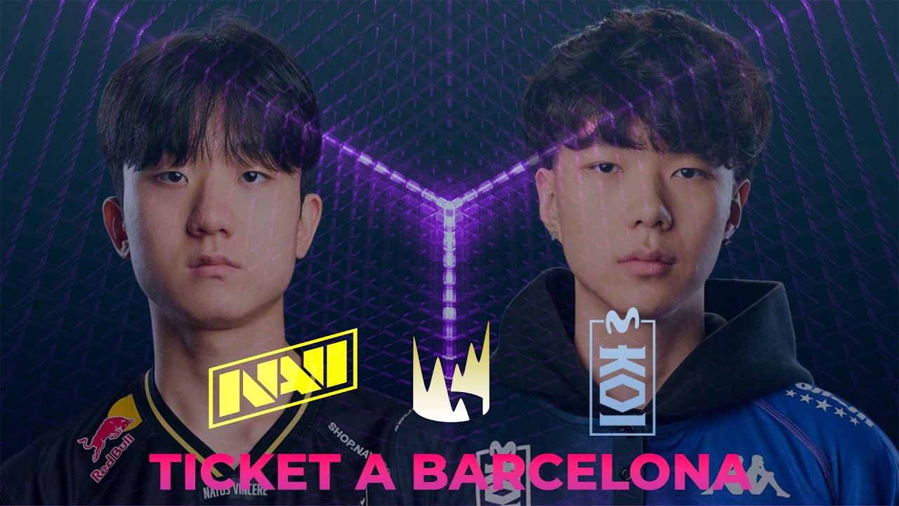 TOP 3✅ NOS VEMOS EN BADALONA✈️ | NAVI VS MKOI | HIGHLIGHTS LEC VERSUS 2026 | UPPER SEMIFINALS