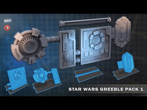Star Wars Inspired 3D Printable Control Panel