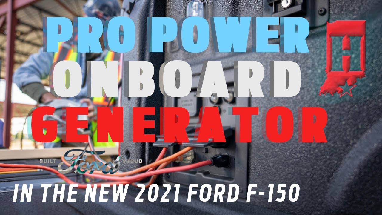 Why Ford F150 Pro Power On Board Generator Is A Game Changer - YouTube