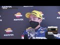 Race Winner's Interview: David Alonso (English) | Portimao | Hawkers European Talent Cup