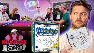 Telestrations...BUT WRESTLING | No Holds Board