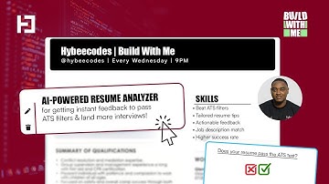 Build With Me #2: I Resume Analyzer with NestJS & OpenAI | Live Coding