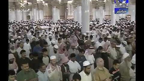 تلاوة مما تيسر من سورة الصف [من إحدى صلوات العشاء بالمسجد النبوي] ¦ قناة المجد العامة ١٤٢٧ هـ