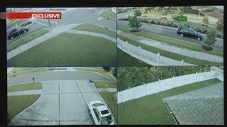 8/25/17 - Car Crash Caught on Camera where Students Walk to School