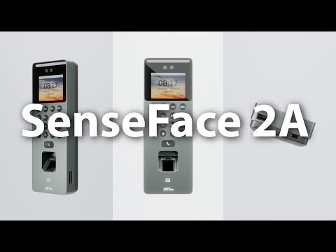 SenseFace 2A - SIP-Ready Multi-Biometric Access Control Terminal with Video Intercom