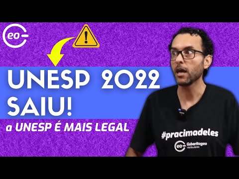 SAIU ! Relação candidato Vaga UNESP 2022