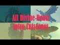 All Intro Cutscenes of the Divine Beasts - The legend of Zelda Breath of the wild