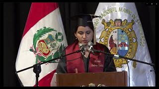 Graduación Michelle Cárdenas Castilla [Universidad Mayor de San Marcos]