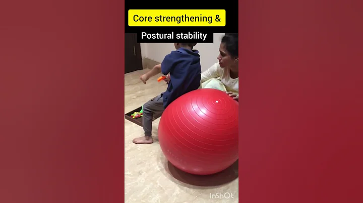 reduce hyperactivity/ improve postural stability and core strength